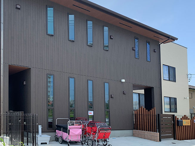 森のまち はやて保育園外観